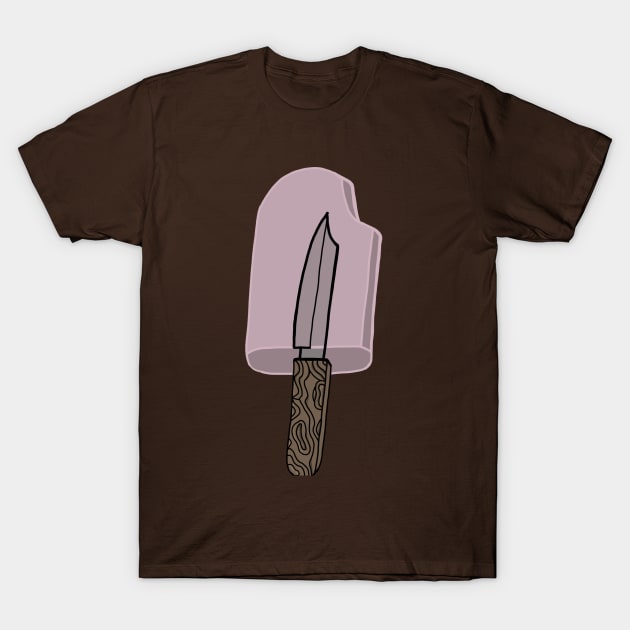 knife pop T-Shirt by exaltedaxolotl